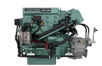 Volvo Penta D2-60 60hp Marine Diesel Engine | In Stock